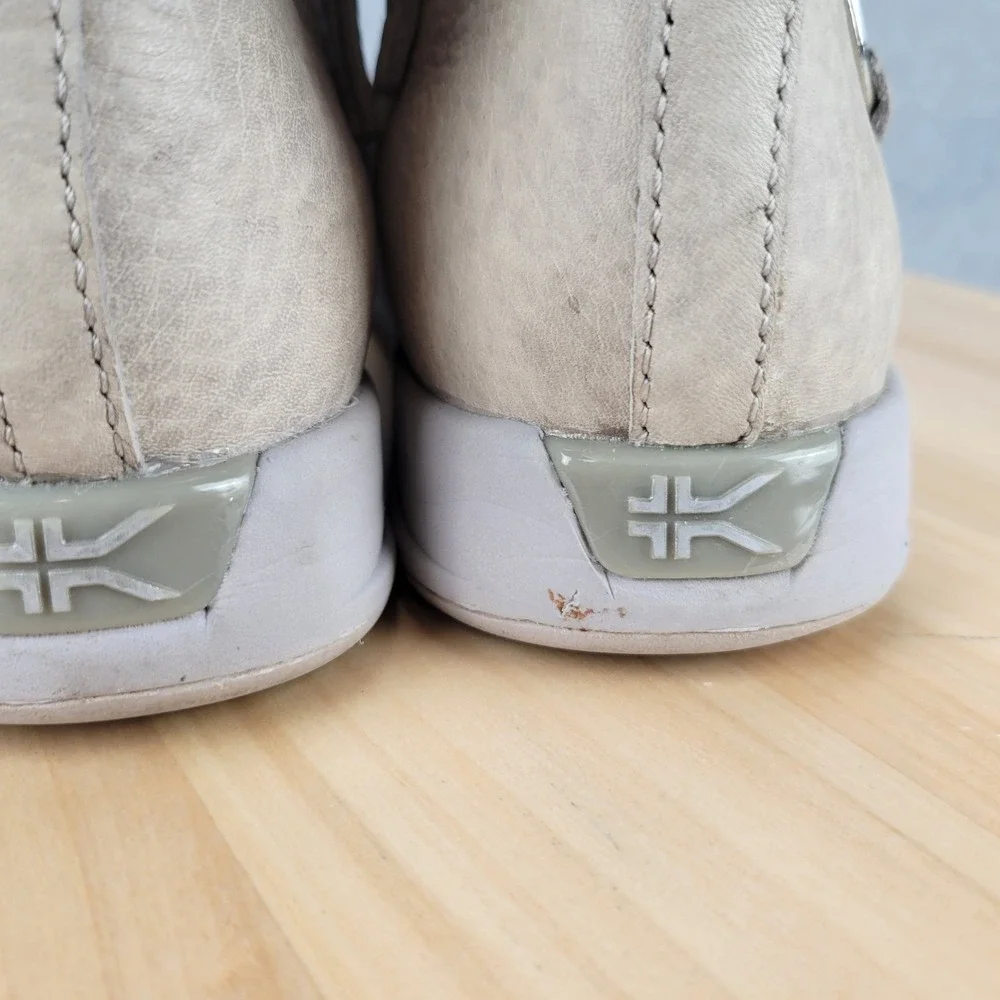 Kuru Tempo Womens Size 6.5 Gray‎ Classic Outdoor Leather Zip Ankle Boots